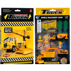 Big Daddy Construction Vehicle Set – 10pcs