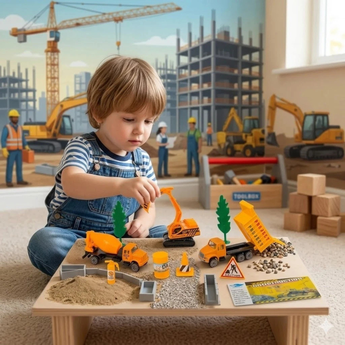 Big Daddy Construction Vehicle Set – 10pcs thumbnail