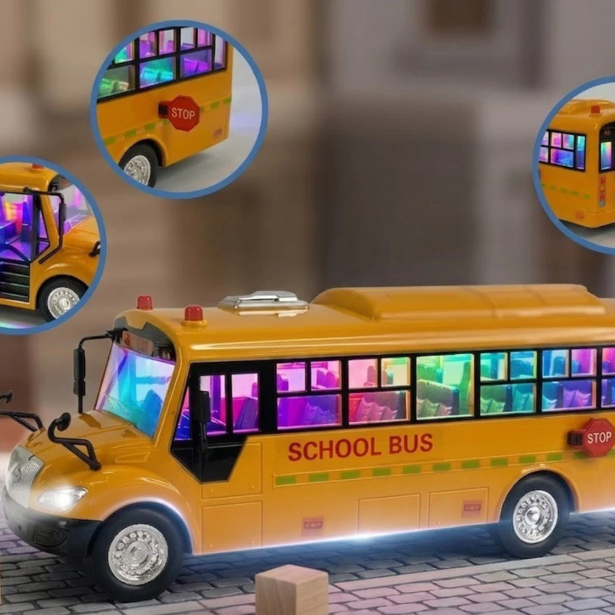 Big Daddy Singing School Bus Toy – Lights & Sounds thumbnail
