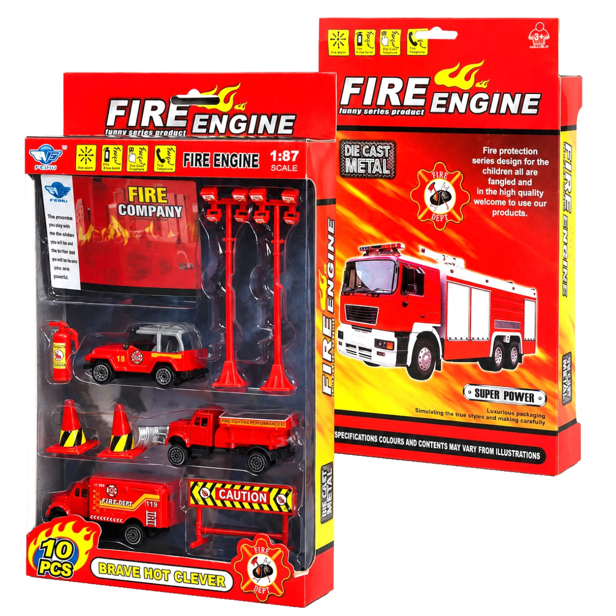 Big Daddy Fire Rescue Play Set with Accessories thumbnail