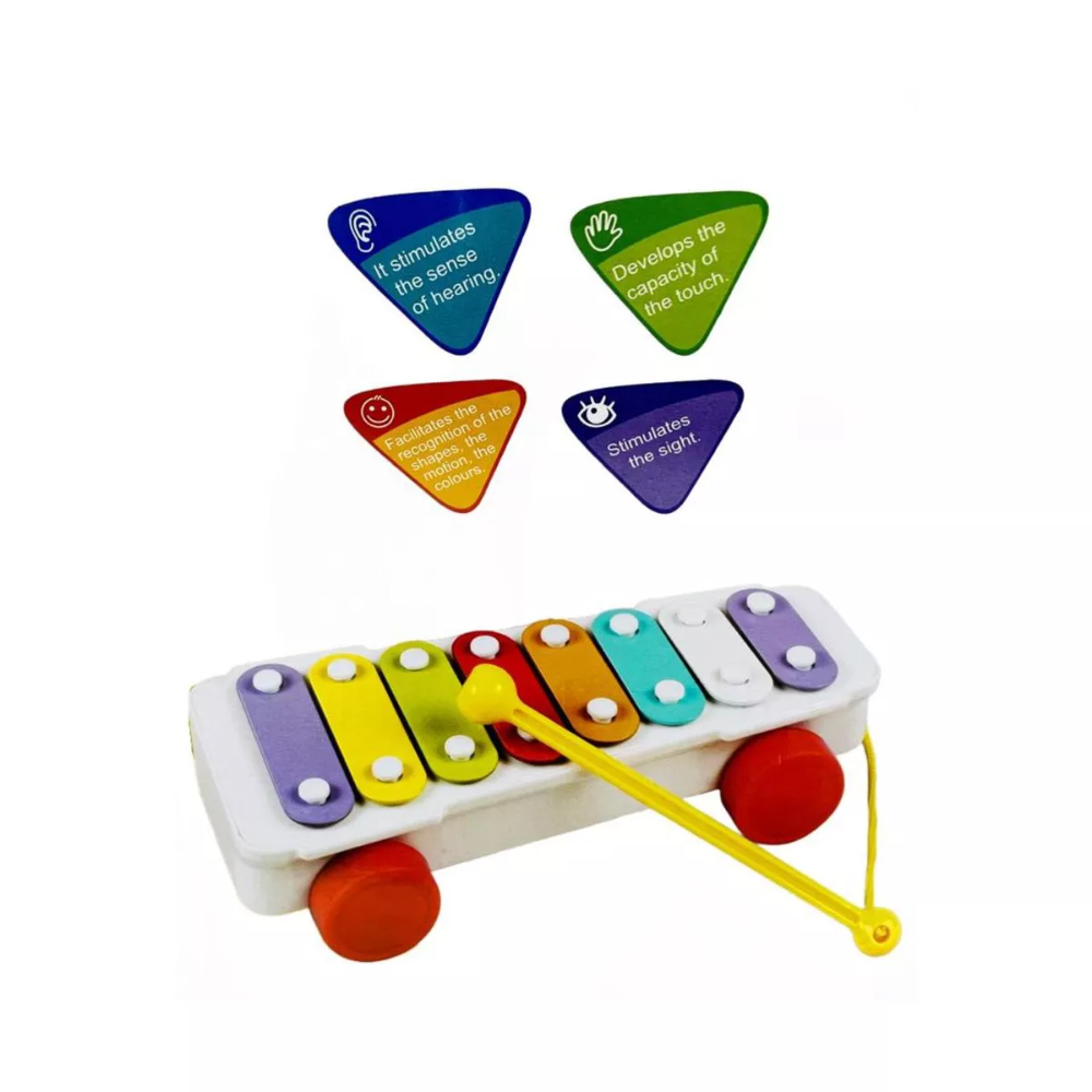 Big Daddy PULL-ALONG MUSICAL XYLOPHONE BD-WA1209 thumbnail