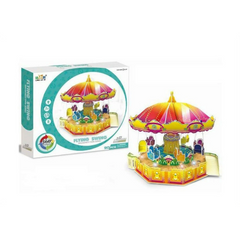 Big Daddy 3-D Puzzle Building Set Ferris Wheel With Lights & Sound