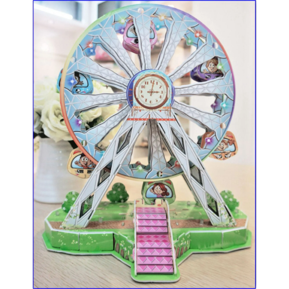 Big Daddy 3D Ferris Wheel Puzzle Building Set with Lights & Sound thumbnail