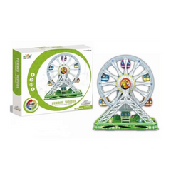 Big Daddy 3D Ferris Wheel Puzzle Building Set with Lights & Sound