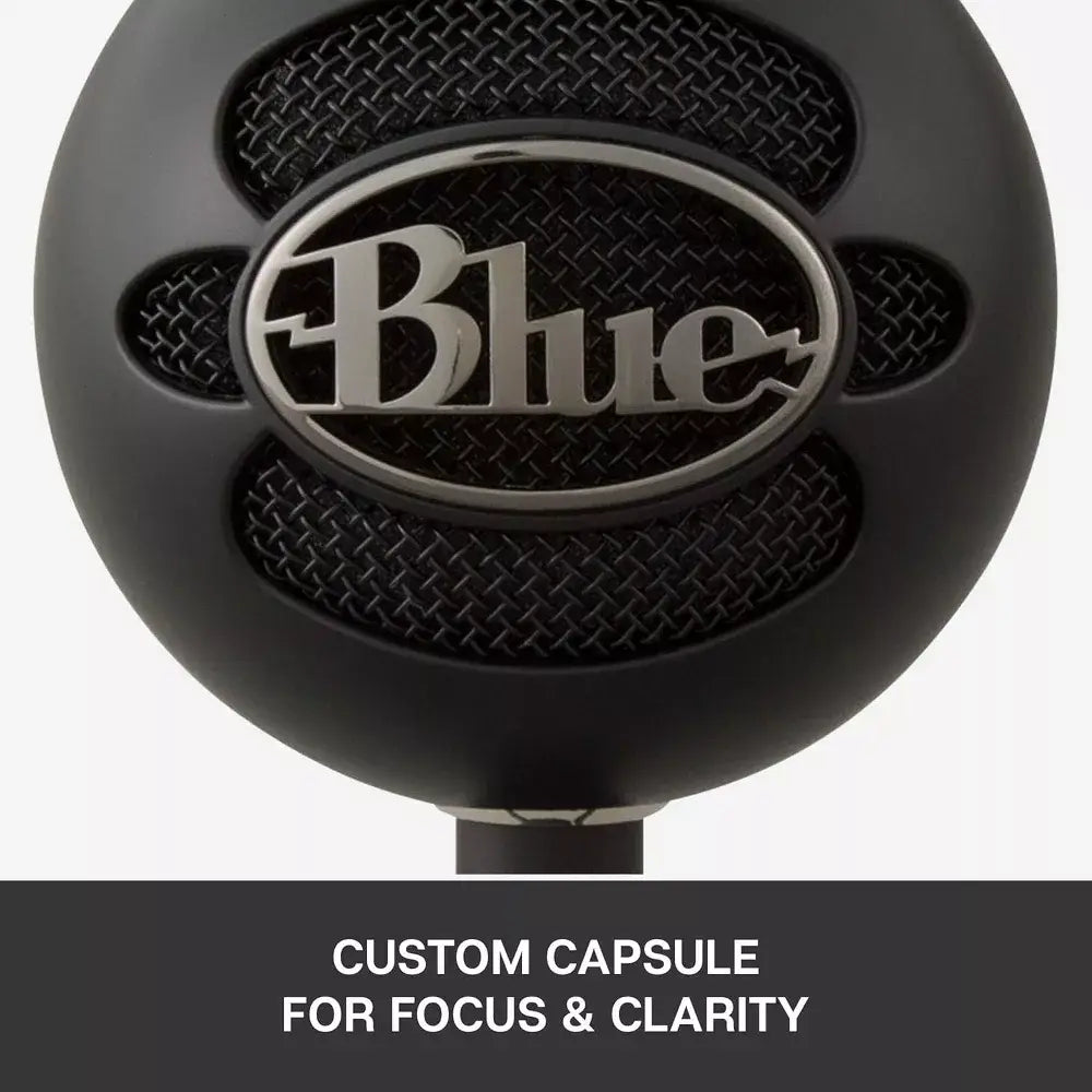 Blue Snowball Ice USB Gaming Condenser Microphone - Black thumbnail