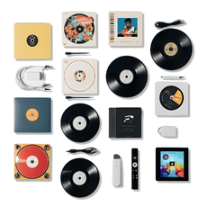 CDs, Vinyl & Digital Media