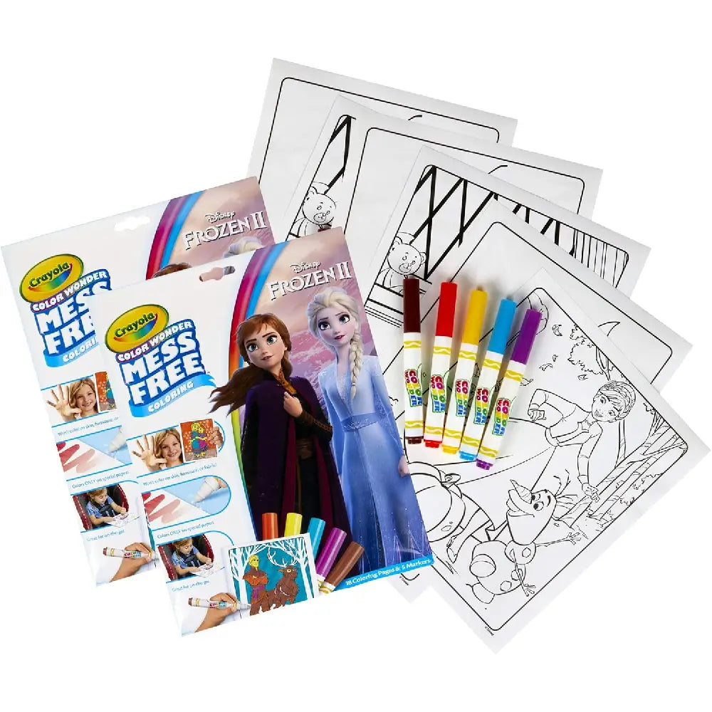 Crayola Color Wonder Frozen 2 Coloring Set 75-7998 x 2 thumbnail