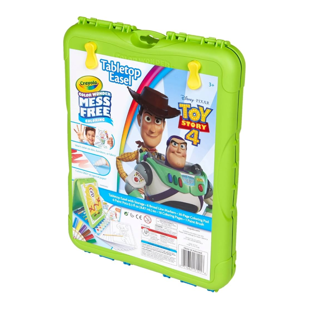 Crayola Color Wonder Toy Story 4 61 Piece Easel Set 75-7121 thumbnail