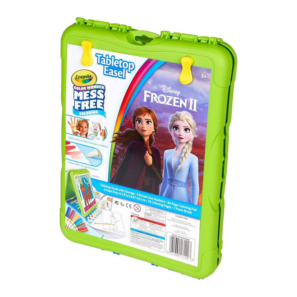 Crayola Frozen 2 61 Piece Easel Set 75-7122 thumbnail