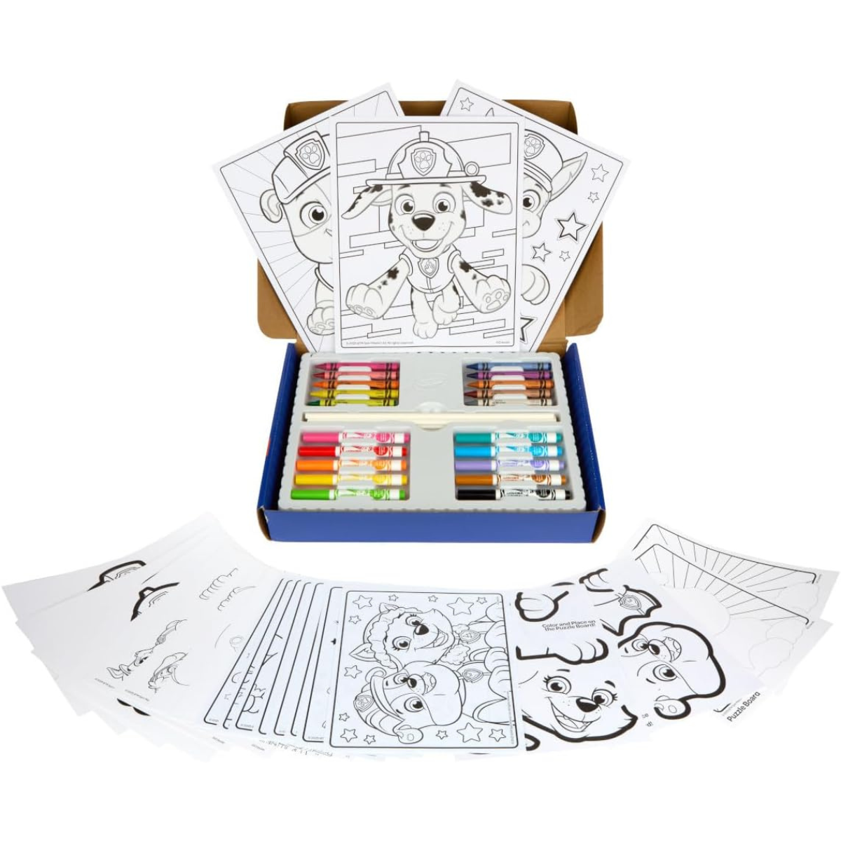 Crayola PAW Patrol 5-in-1 Creative Art Set for Kids – Coloring, Drawing & Activity Kit thumbnail
