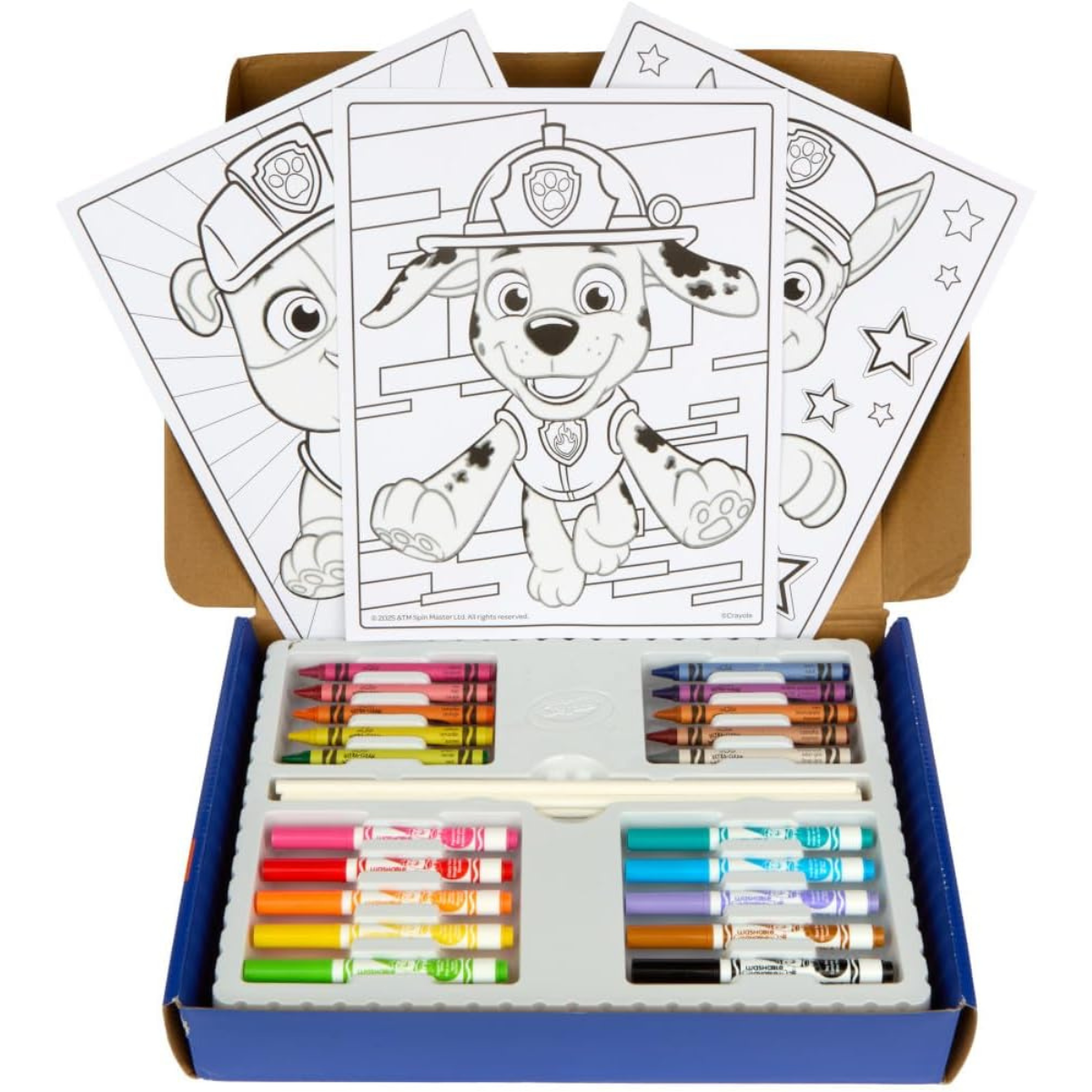 Crayola PAW Patrol 5-in-1 Creative Art Set for Kids – Coloring, Drawing & Activity Kit thumbnail