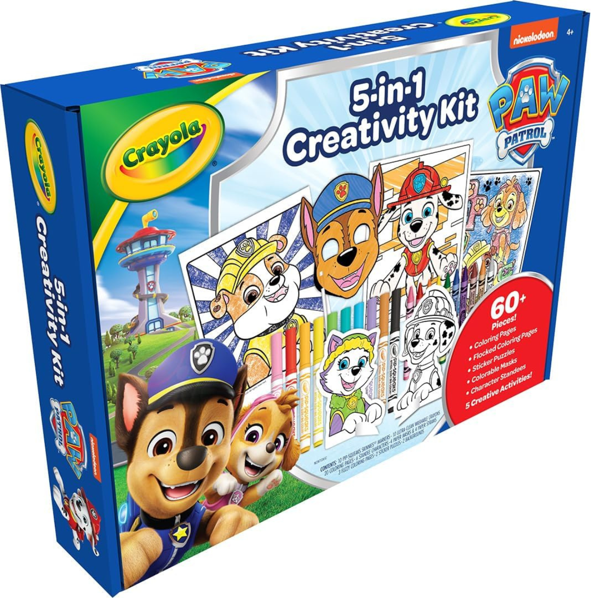 Crayola PAW Patrol 5-in-1 Creative Art Set for Kids – Coloring, Drawing & Activity Kit thumbnail