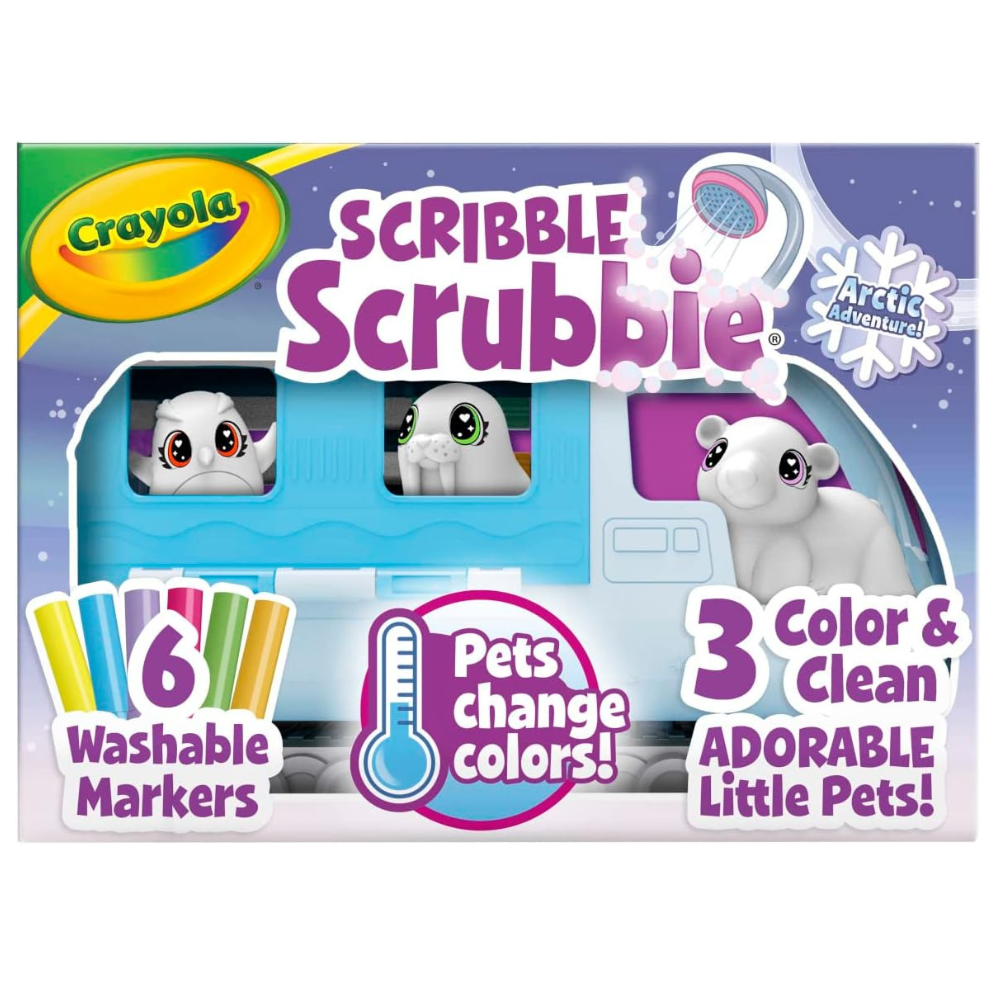 Crayola Scribble Scrubbie Pets Arctic Snow Explorer 74-7479 thumbnail