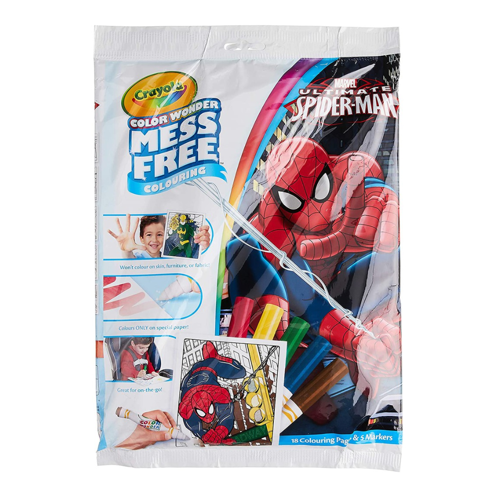 Crayola Spiderman Color Wonder 75-2412 thumbnail