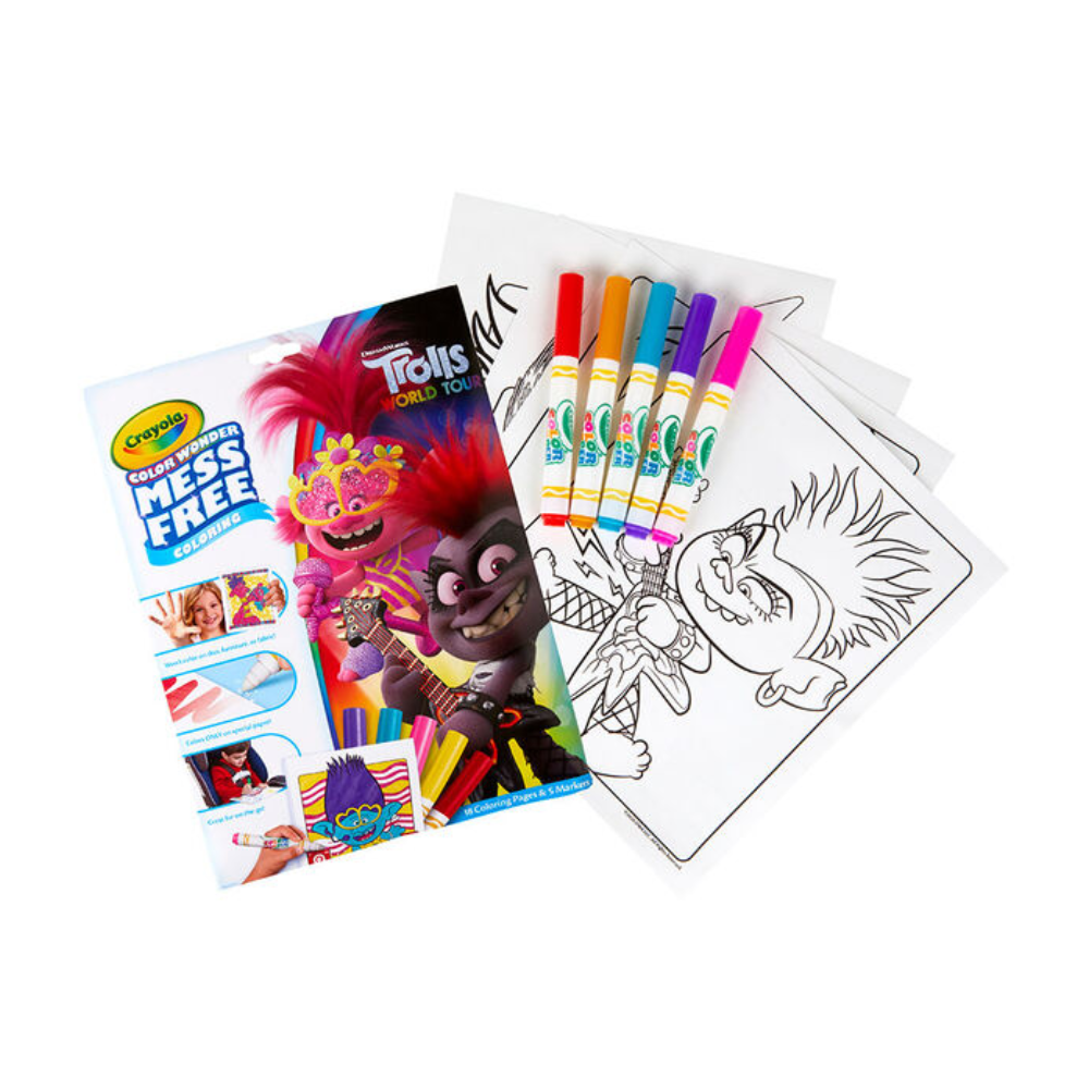 Crayola Trolls World Tour Foldalope 75-7117 thumbnail