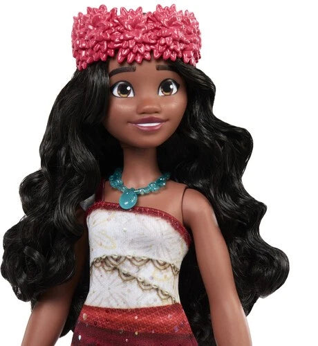 Disney Moana 2 Singing Adventure Moana Doll with Interactive Sound Features and Themed Accessories thumbnail