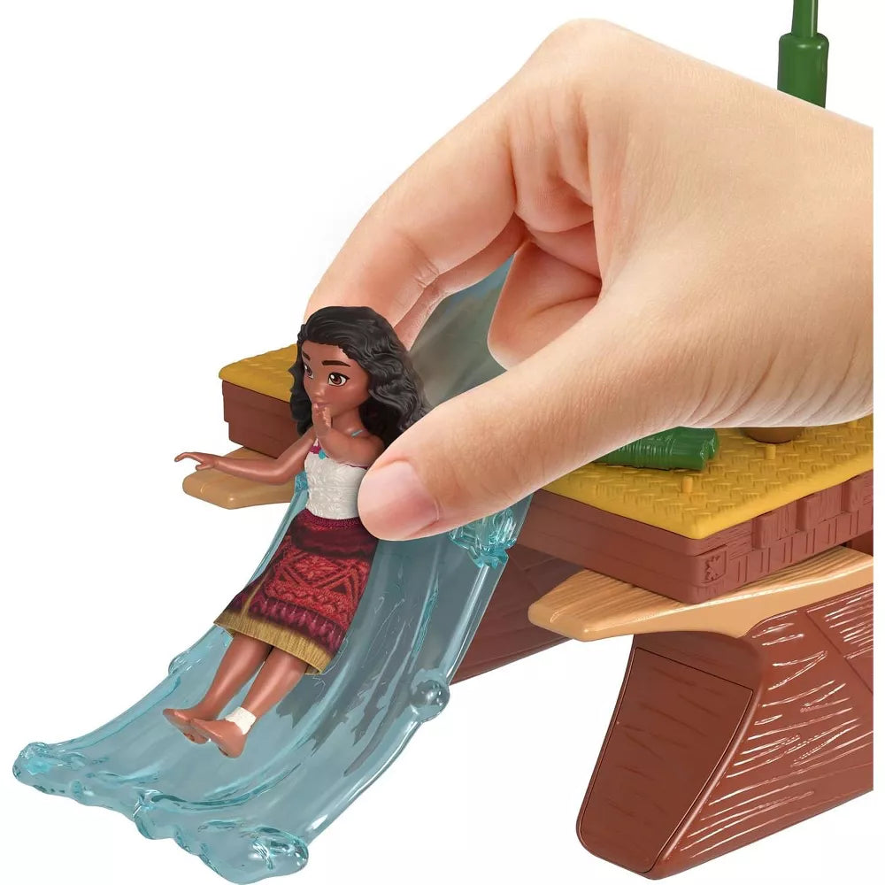 Disney Moana 2 Toys, Moana’s Adventure Canoe Playset with 1 Small Doll, 1 Canoe & 10 Accessories thumbnail