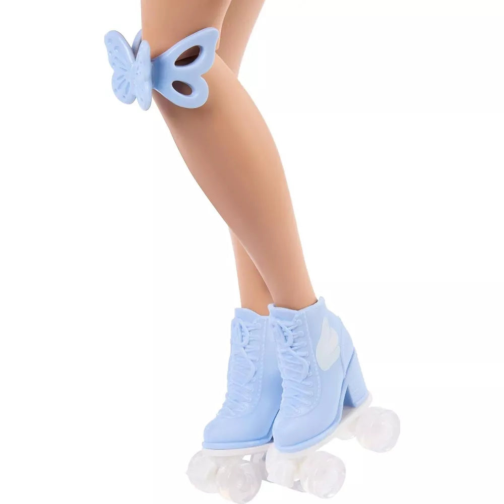 Dream Besties Barbie “Malibu” Roller Skating Fashion Doll with Trendy Outfit, Accessories, and Fully Poseable Design for Creative Play and Imaginative Adventures thumbnail