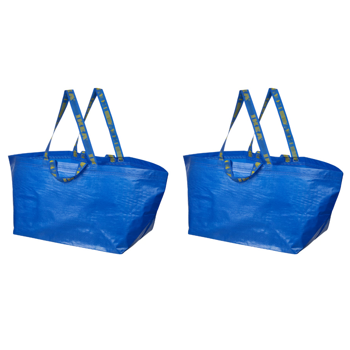 IKEA FRAKTA Large Reusable Shopping Tote Bag – Durable Blue Carry Bag 19-Gallon Capacity for Storage, Travel & Everyday Use thumbnail