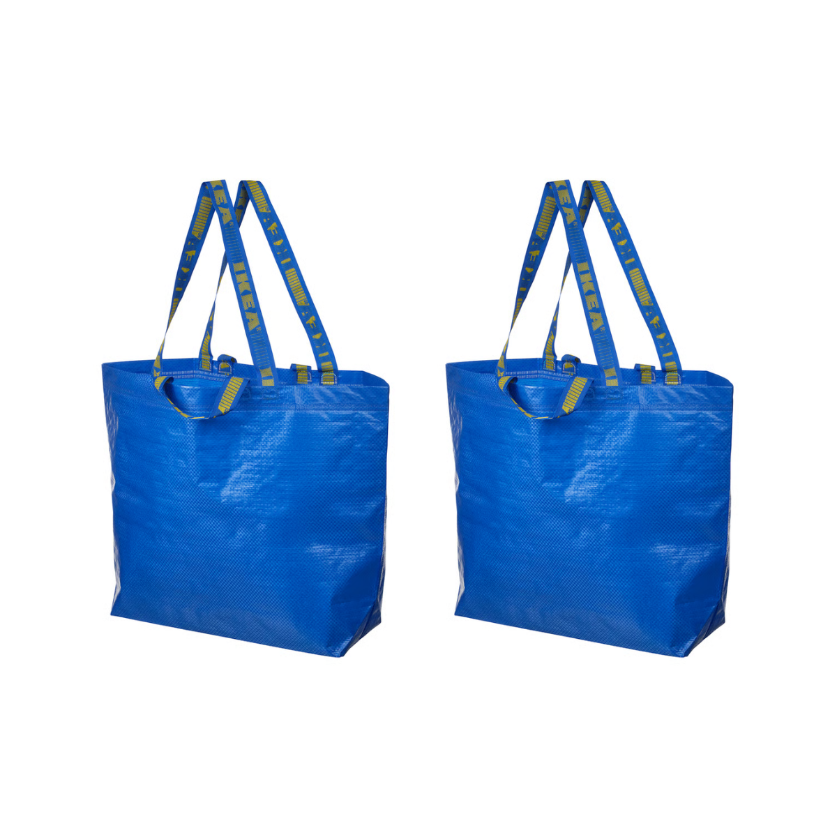 IKEA FRAKTA Medium Reusable Tote Bag – Blue Multipurpose Carry & Storage Bag with 10-Gallon Capacity for Daily Use thumbnail