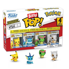 FUNKO Bitty POP: Pokémon – Pikachu 4-Pack