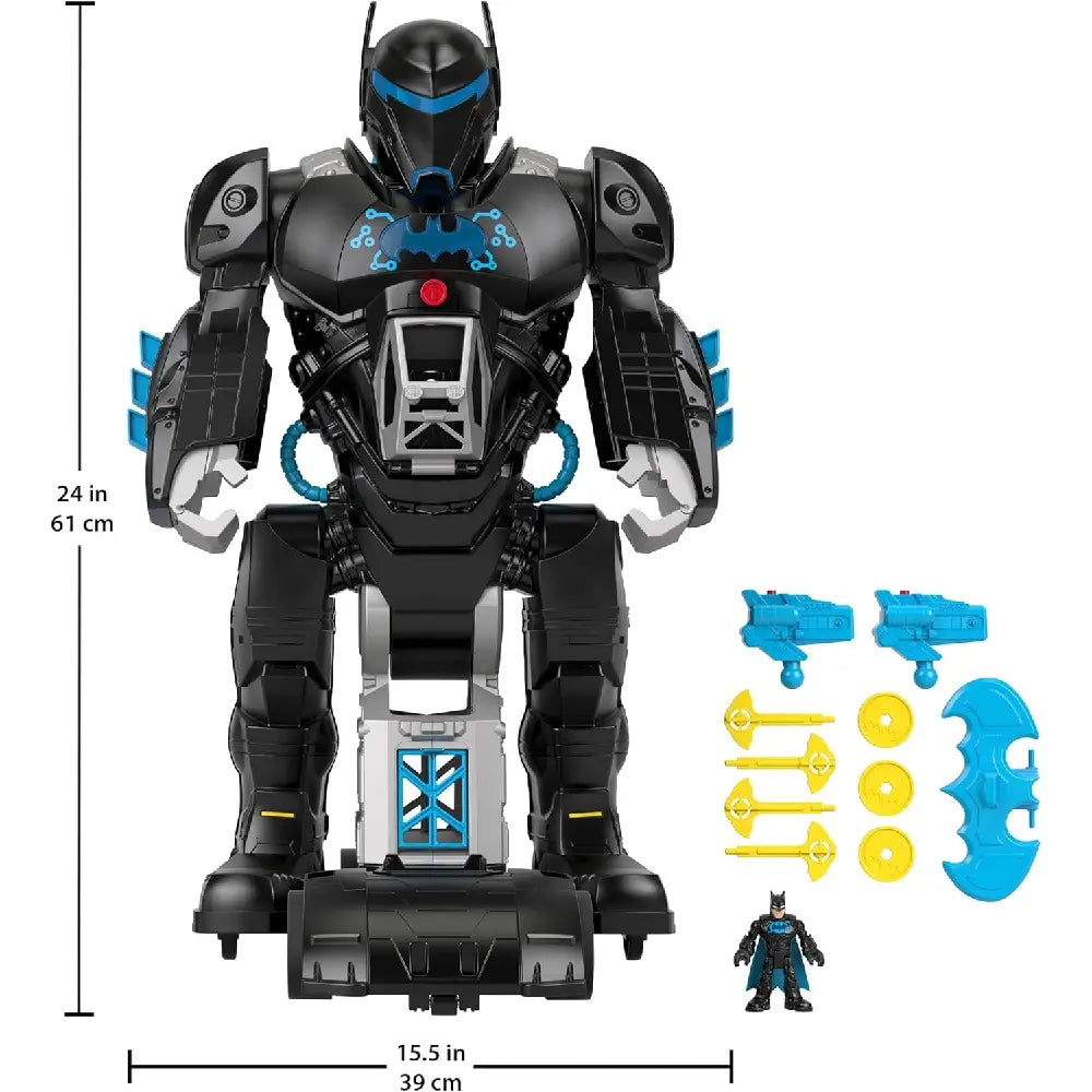 Fisher-Price Imaginext DC Super Friends Batman Toy Bat-Tech Batbot thumbnail