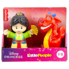 Fisher-Price Little People Disney Princess Mulan & Mushu Figure Set