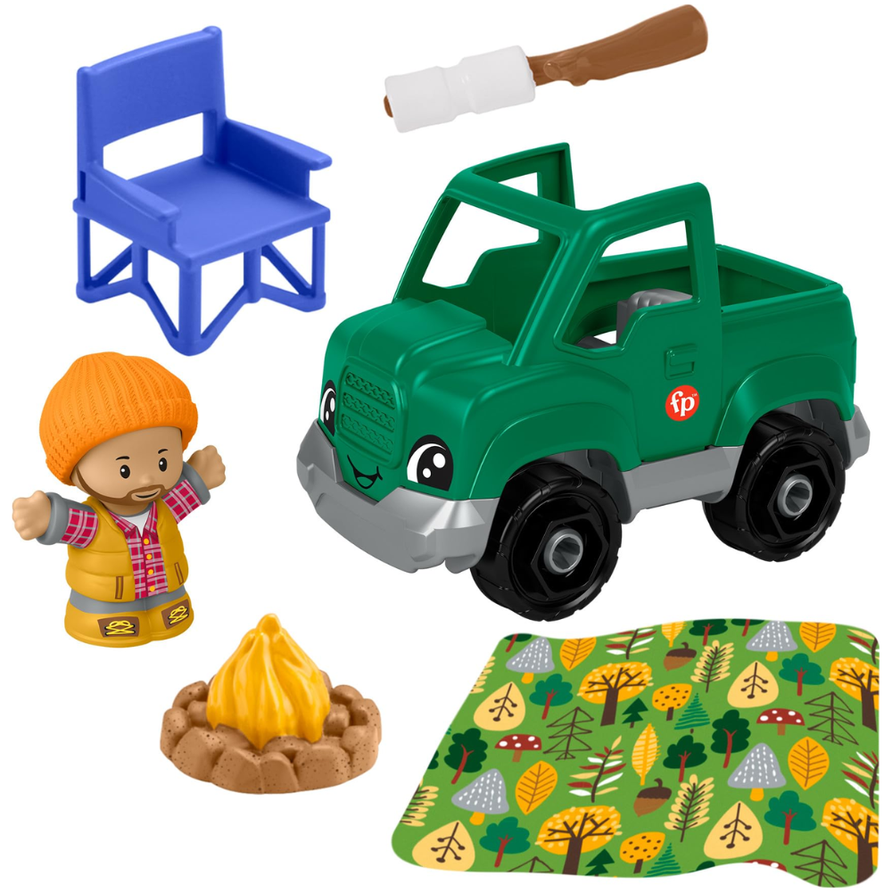 Fisher-Price - Little People Time to Camp Set HXD94 thumbnail