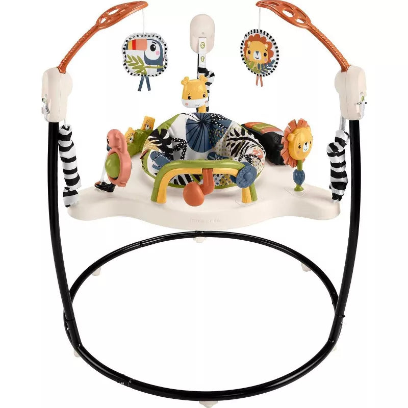 Fisher-Price Baby Bouncer Palm Paradise Jumperoo Activity Center thumbnail