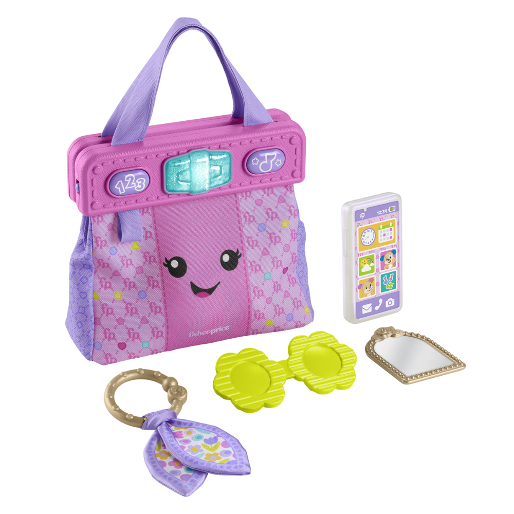 Fisher-Price Baby Learning Toy Laugh & Learn Purse HTW89 thumbnail