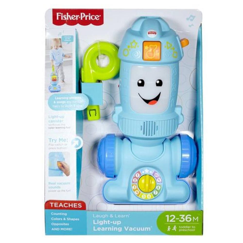 Fisher-Price Laugh & Learn Light-up Learning Vacuum FNR97 thumbnail