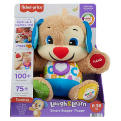 Fisher-Price Laugh & Learn Smart Stages Puppy Brown FDF21