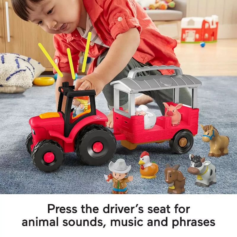 Fisher-Price Little People Caring for Animals Tractor Playset thumbnail
