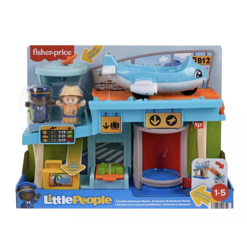 Fisher-Price Little People Everyday Adventures Airport HTJ26 thumbnail