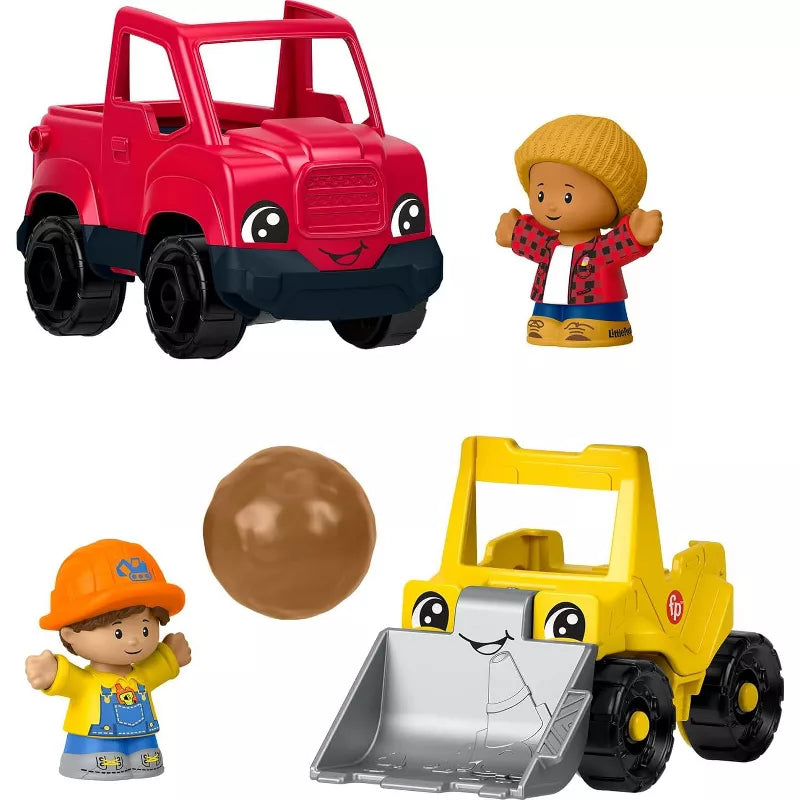 Fisher-Price Little People Work Toys 5-Piece Vehicle & Figure Set