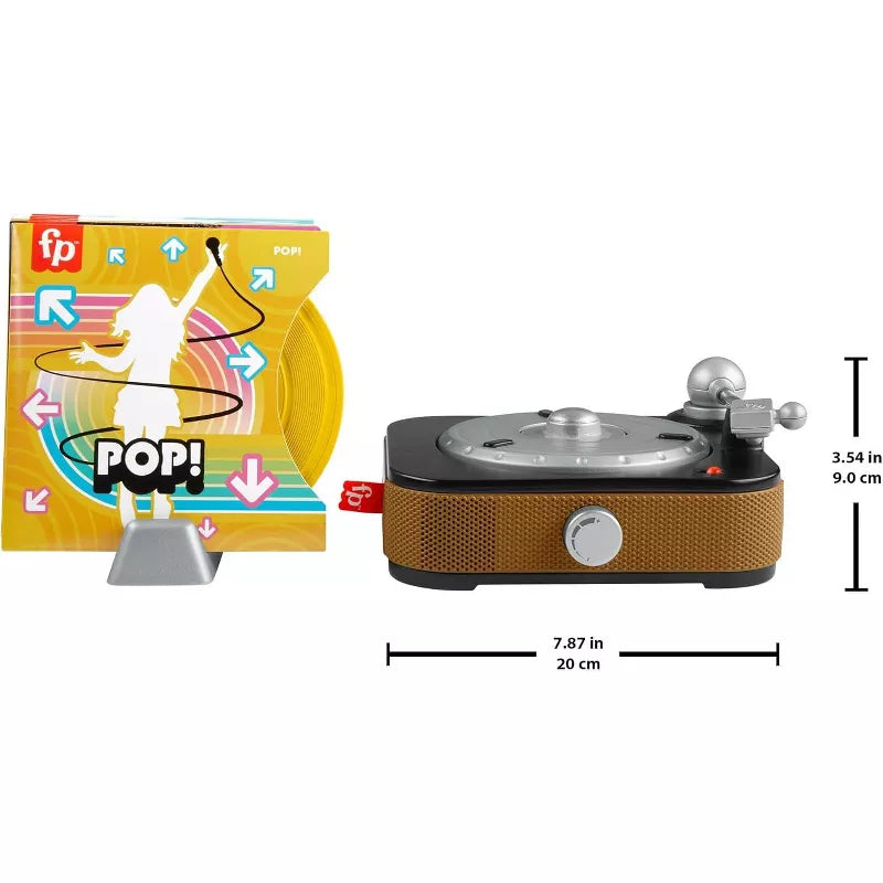 Fisher-Price Music Playset Bundle – Rockin’ Record Player with Big Daddy Xylophone Instrument Set thumbnail