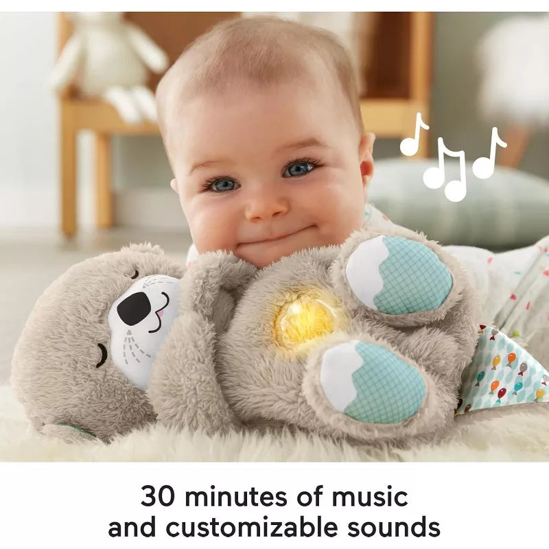Fisher-Price Soothe 'n Snuggle Otter, Portable Plush Soother thumbnail