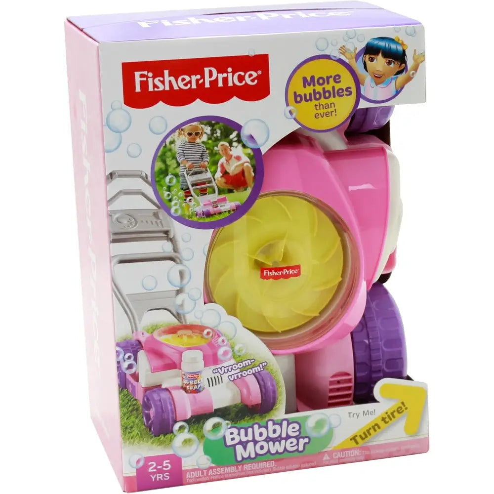 Fisher Price Bubble Mower (Pink) GDM77 thumbnail