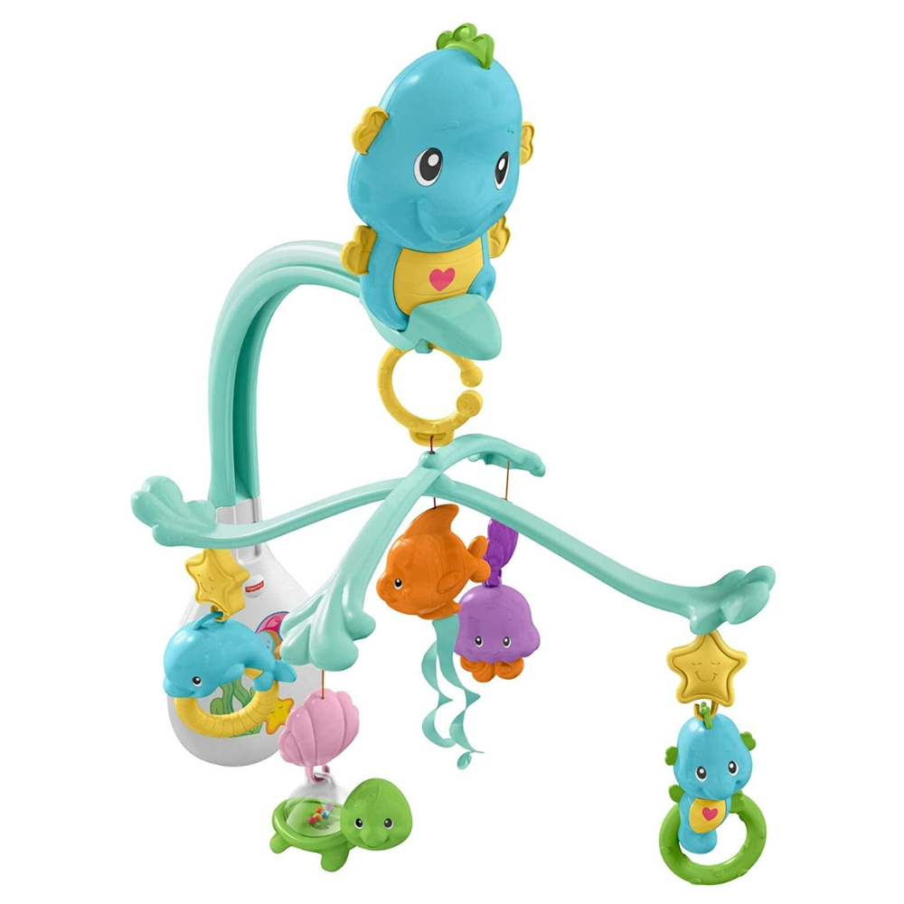 Fisher Price 3-in-1 Soothe & Play Seahorse Mobile DFP12 thumbnail