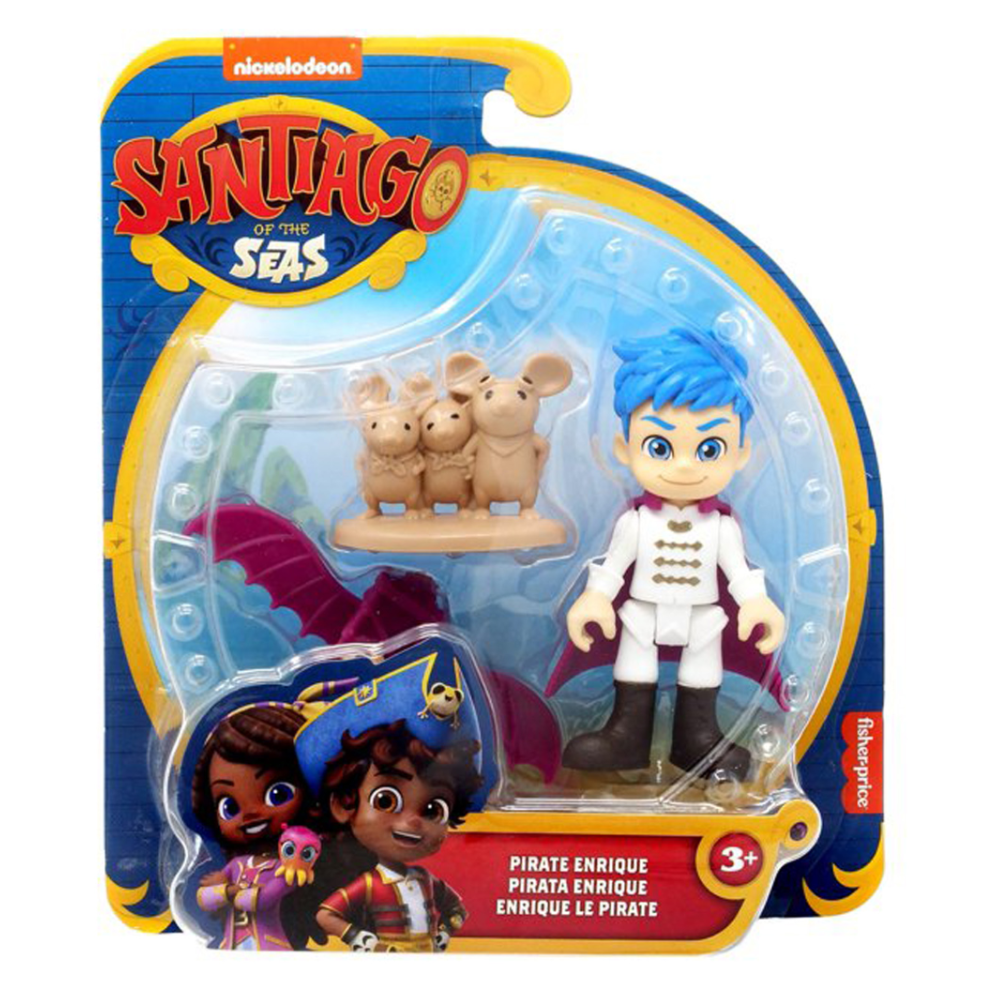 Fisher Price Santiago of the Seas Pirate Enrique Action Figure GXT70 thumbnail