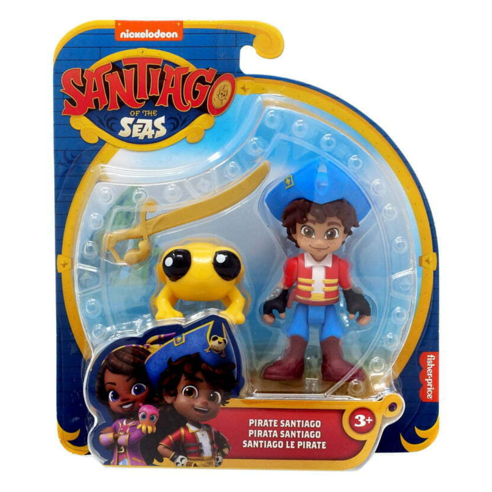 Fisher Price Santiago of the Seas Pirate Santiago Action Figure GXT69 thumbnail