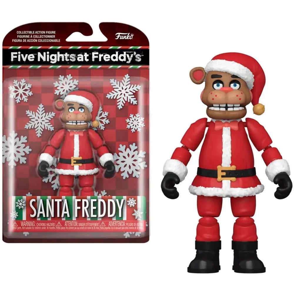 Funko Action Figure: Five Nights At Freddy's - Santa Freddy F-72484 thumbnail