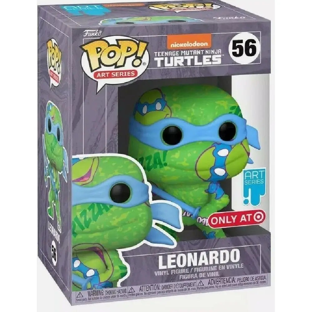 Funko Leonardo Artist Series Teenage Mutant Ninja Turtles Pop! Vinyl Figure with Pop! Protector - Exclusive. Perfect for TMNT fans and collectors of unique Funko Pop! figures, this exclusive Leonardo figure is a standout piece. F-59891 thumbnail