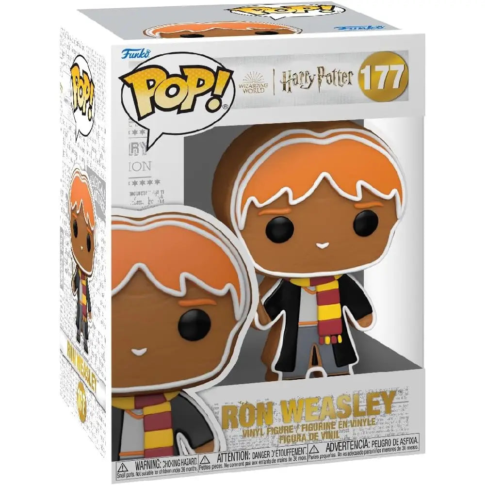 Funko POP Harry Potter: Gingerbread – Ron Weasley F-80020 thumbnail