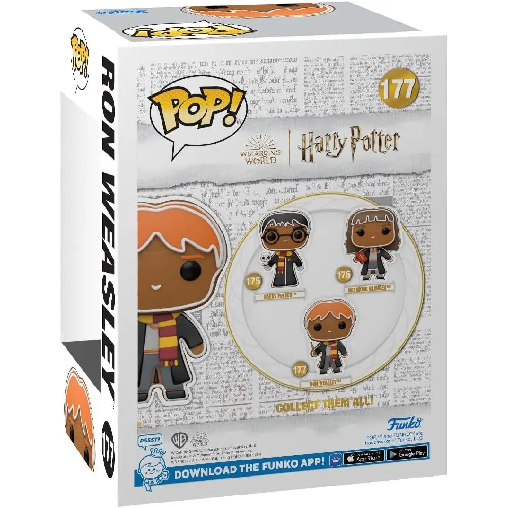 Funko POP Harry Potter: Gingerbread – Ron Weasley F-80020 thumbnail