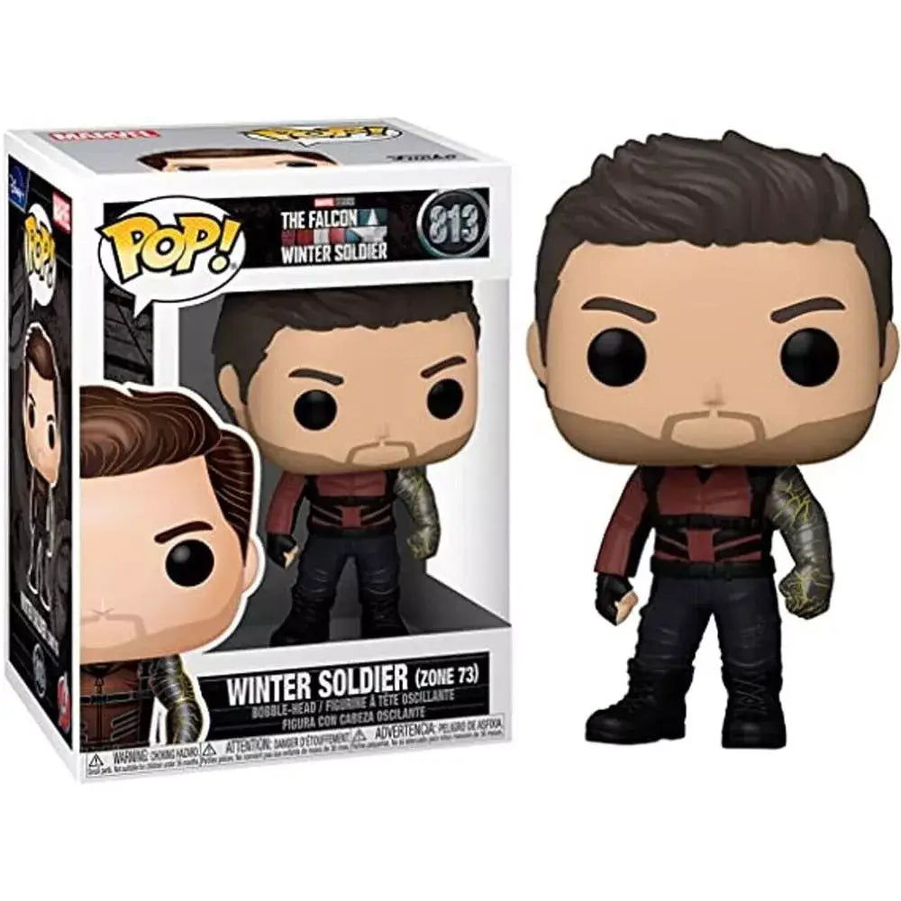 Funko POP Marvel The Falcon The Winter Soldier - Winter Soldier. Introducing Bucky Barnes in his final outfit from The Falcon and The Winter Soldier, reimagined as a stylized Funko Pop! vinyl figure! F-51629 thumbnail