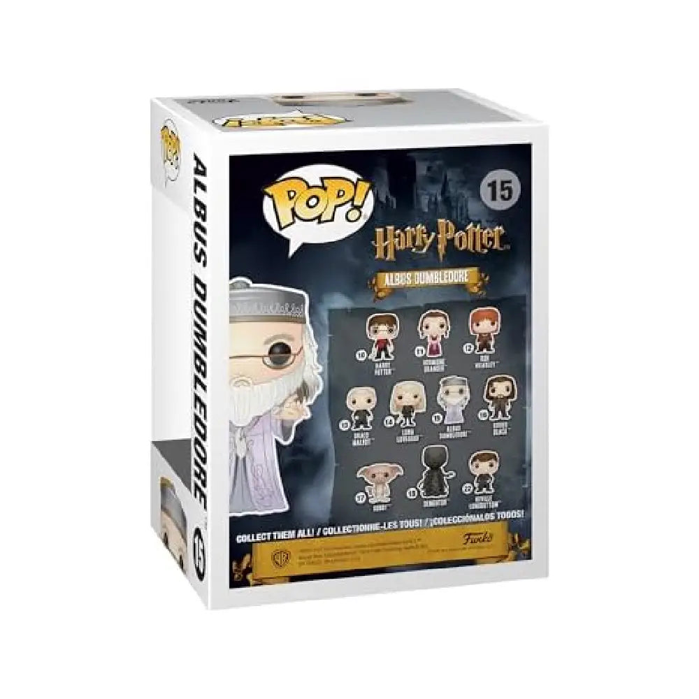 Funko POP Movies: Harry Potter Action Figure - Albus Dumbledore. Invite a piece of Hogwarts into your space with this Albus Dumbledore POP vinyl figure, complete with his wand, from Funko! F-5891 thumbnail