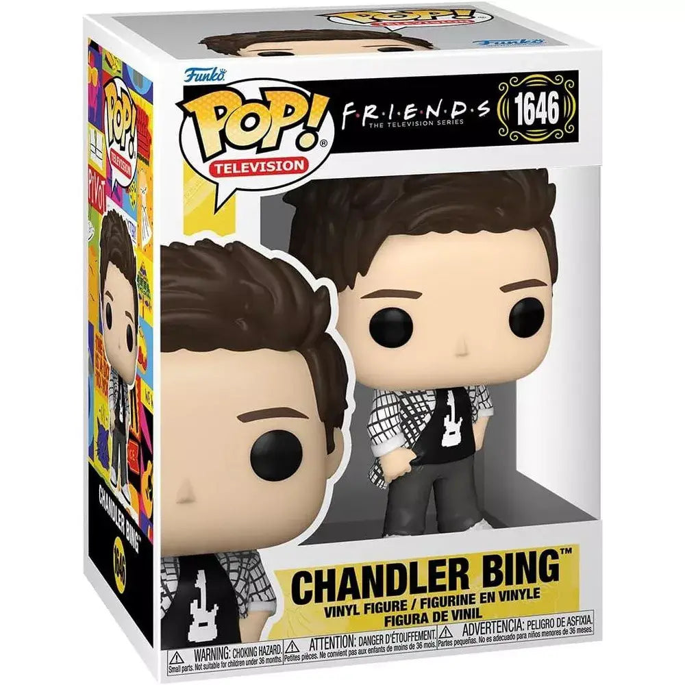 Funko POP TV: Friends – Chandler Bing - (College) F-80185 thumbnail