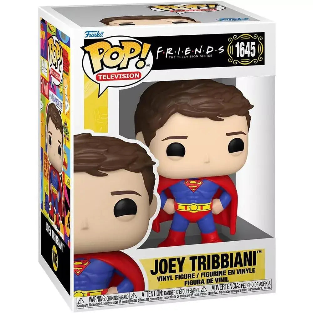 Funko POP TV: Friends – Joey Tribbiani - (Superman Costume) F-80186 thumbnail