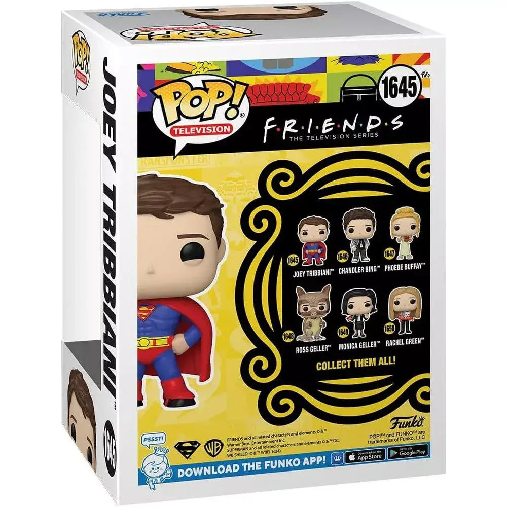 Funko POP TV: Friends – Joey Tribbiani - (Superman Costume) F-80186 thumbnail